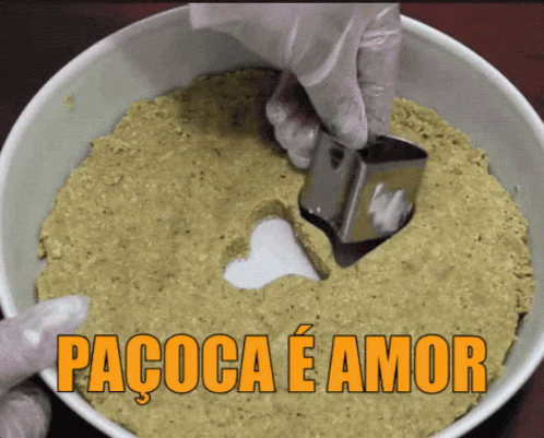 Paçoca é Amor, Coração, Amendoim GIF - Peanut Love GIFs
