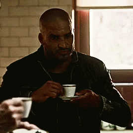 I Guess GIF - Shrug Ricky Whittle Shadow GIFs