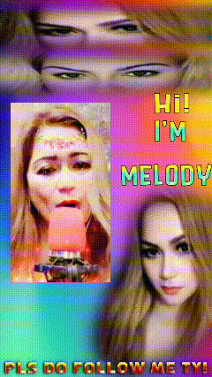 a poster that says hi i 'm melody on it
