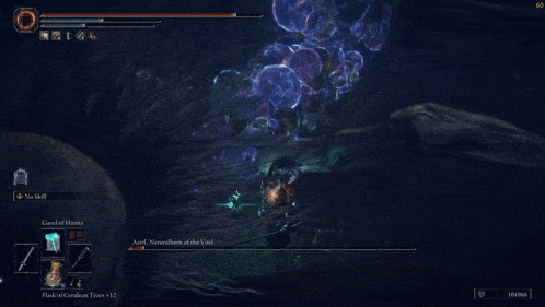 a screenshot of a video game with a tree in the foreground and the number 60 on the bottom