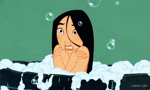 Shivering GIF - Mulan Cold Bath GIFs
