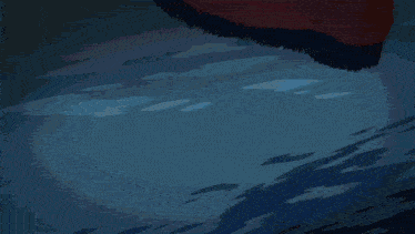 a cartoon drawing of a person walking in the water with the words eat my couscous below them