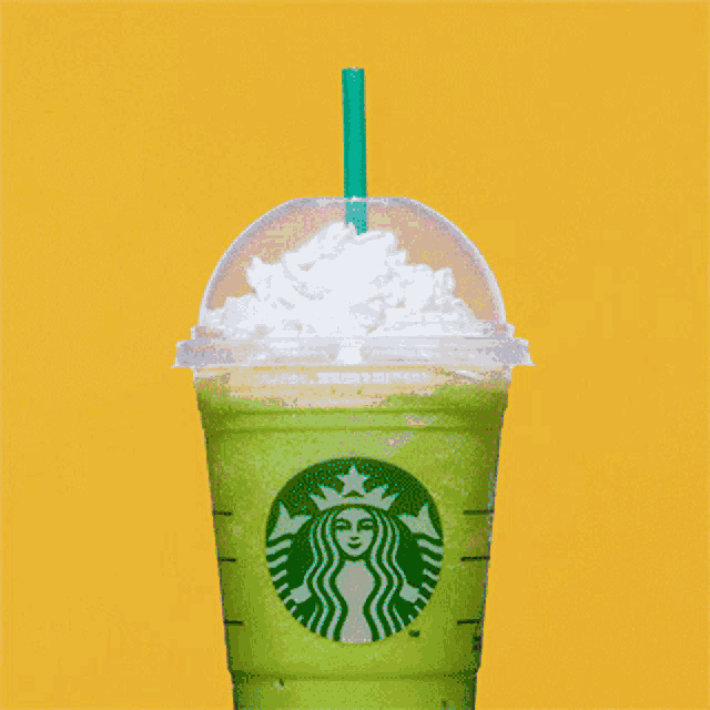 a starbucks frappuccino with whipped cream and caramel sauce