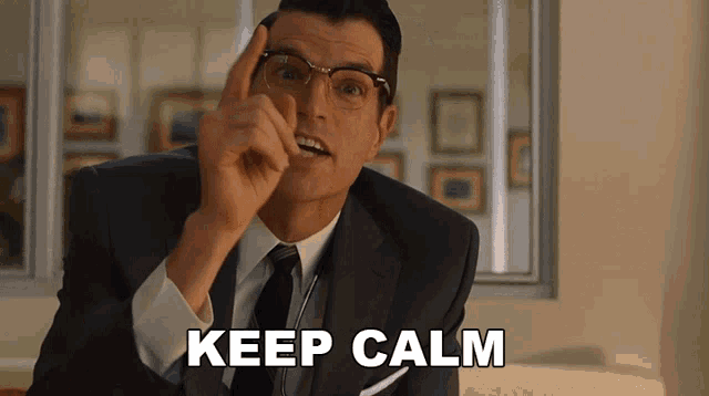 Keep Calm And Carry On Dr Collins GIF - Keep Calm And Carry On Dr Collins Dont Worry Darling GIFs