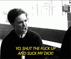 Natalie Portman GIF - Natalie Portman Shut Up Suck My Dick GIFs