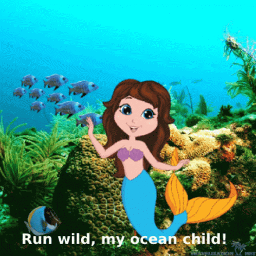 Animated Mermaid Memes GIF - Animated Mermaid Memes Mermaid Memes GIFs