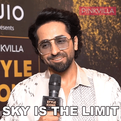 Sky Is The Limit Ayushmann Khurrana GIF