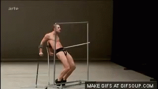 Man With GIF - Man With Pole GIFs