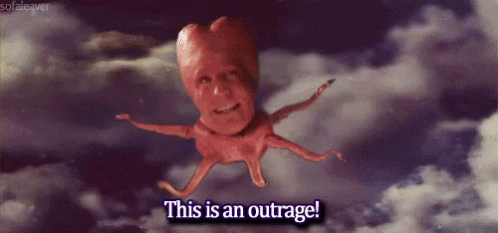 Outrage Mighty GIF - Outrage Mighty Boosh GIFs