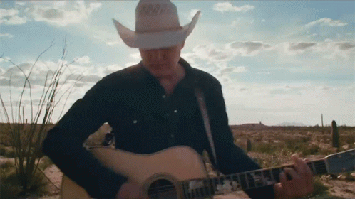 Strumming Jon Pardi GIF - Strumming Jon Pardi Aint Always The Cowboy Song GIFs