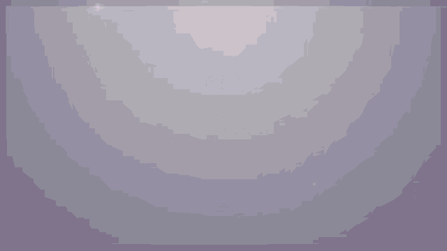 a purple and white swirl with a gray background