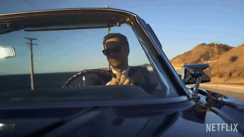 Driving Around Mickey Haller GIF - Driving Around Mickey Haller The Lincoln Lawyer GIFs