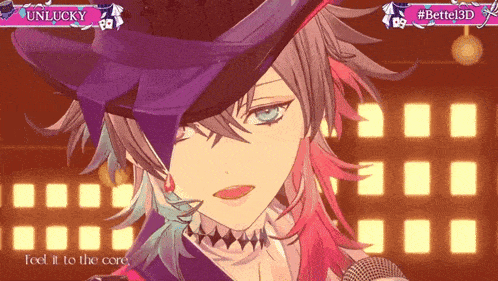 a screenshot of a video game with the words unlucky on the top left