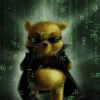 Winnie Pooh Matrix GIF - Winnie Pooh Matrix Hacker GIFs