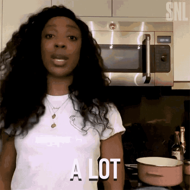 A Lot More Cooking Ego Nwodim GIF - A Lot More Cooking Ego Nwodim Saturday Night Live GIFs