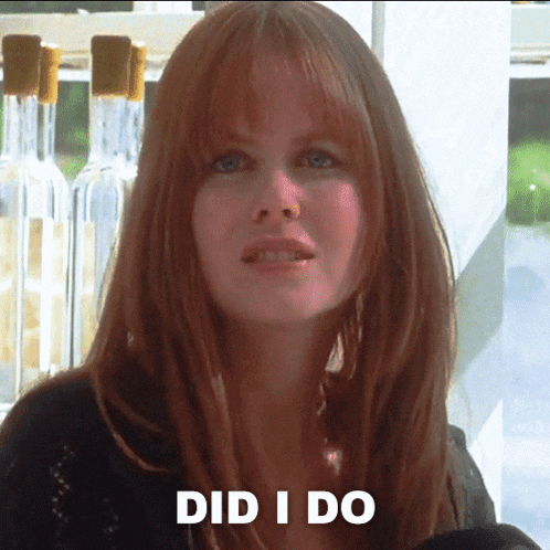 Did I Do Something Wrong Gillian Owens GIF - Did I Do Something Wrong Gillian Owens Nicole Kidman GIFs