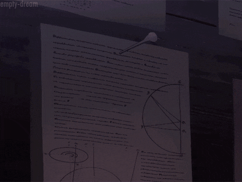 empty-dream is written on the bottom of a drawing