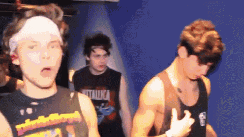 5sos Before The Show Starts GIF - 5sos 5seconds Of Summer GIFs