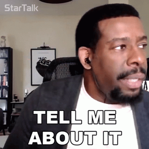 Tell Me About It Chuck Nice GIF - Tell Me About It Chuck Nice Startalk GIFs