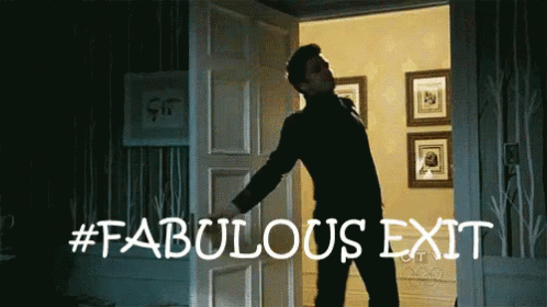 Sebastian Stan Fabulous Exit GIF - Sebastian Stan Fabulous Exit Exit GIFs