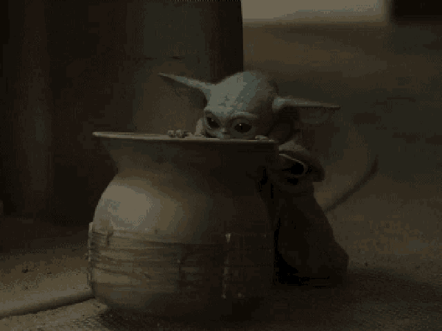 Baby Yoda GIF - Baby Yoda Mandalorian GIFs