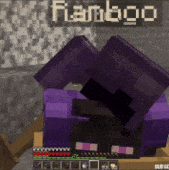 a screenshot of a video game with flamboo written on the bottom