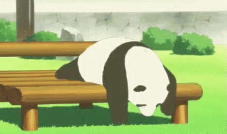 Este Panda No Puede Con Su Alma Porque Ha Hecho Pierna GIF - Panda Entrenar Entrenamiento GIFs