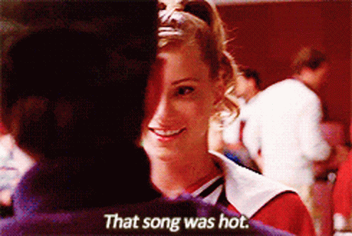 Glee Brittany Pierce GIF - Glee Brittany Pierce That Song Was Hot GIFs