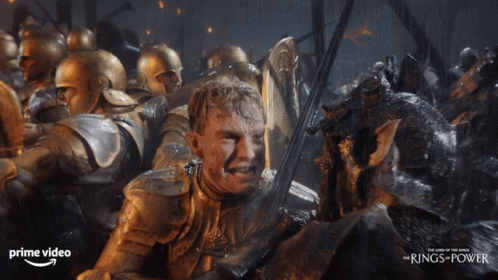 Wail Lord Of The Rings GIF - Wail Lord Of The Rings Rings Of Power GIFs