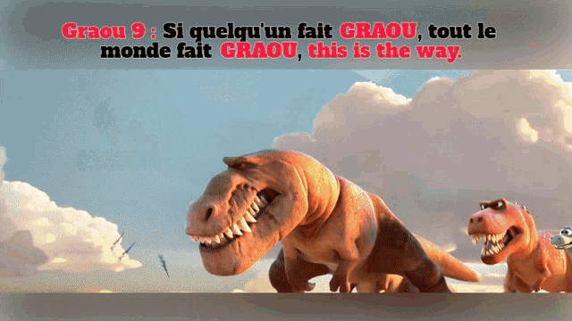 Dinogif Dinovox GIF - Dinogif Dinovox Graou GIFs