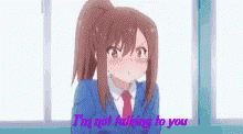 Anime Not Talking To You GIF - Anime Not Talking To You Mad GIFs