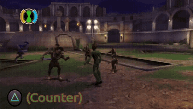 a screenshot of a video game shows a counter button