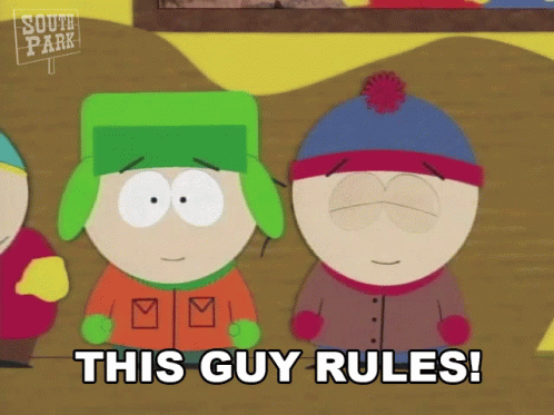 This Guy Rules Stan GIF - This Guy Rules Stan South Park GIFs