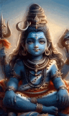 Baby Lord Shiva Good Morning GIF - Baby Lord Shiva Good Morning GIFs