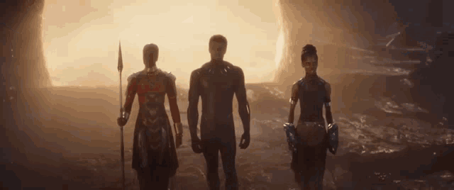 Black Panther Avengers GIF - Black Panther Avengers Endgame GIFs