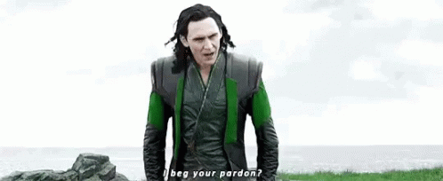 Loki Pardon GIF - Loki Pardon Thor Ragnarok GIFs