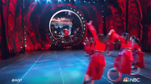Riding A Unicycle Americas Got Talent GIF - Riding A Unicycle Americas Got Talent Agt GIFs