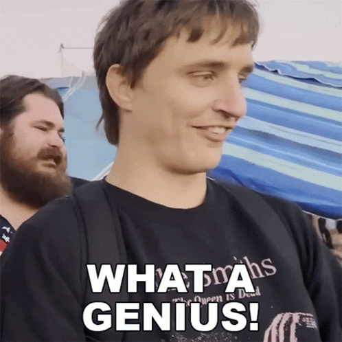 What A Genius Danny Mullen GIF - What A Genius Danny Mullen Youre So Smart GIFs