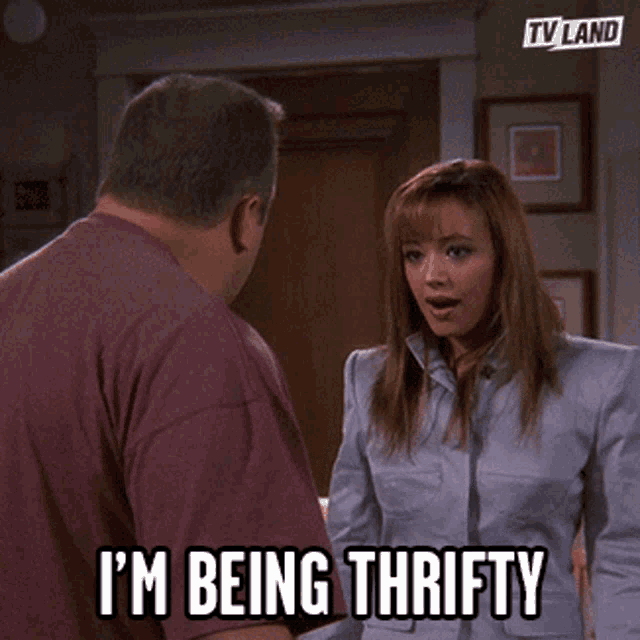 Im Being Thrifty Closed Fisted GIF - Im Being Thrifty Closed Fisted Thrift GIFs