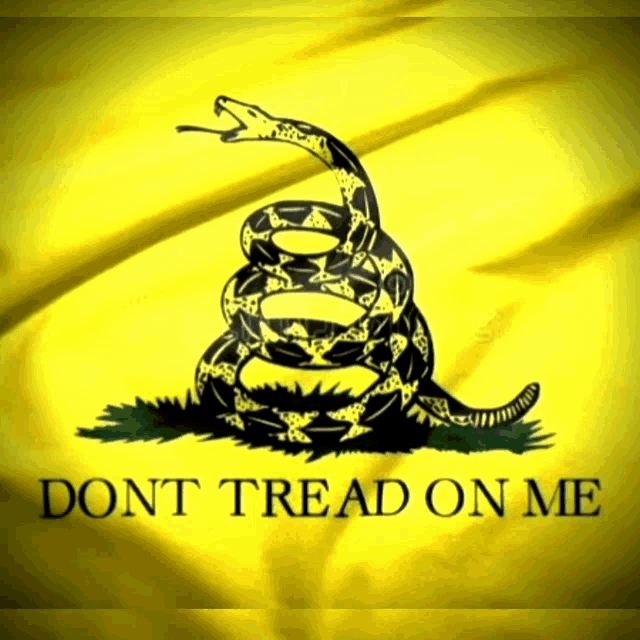 Dont Tread On Me Message To The Dictators GIF - Dont Tread On Me Message To The Dictators Warning GIFs