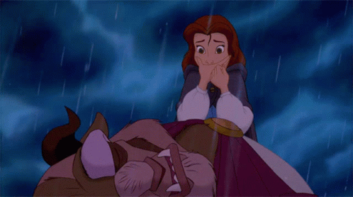 Oh No Beauty And The Beast GIF - Oh No Beauty And The Beast Rain GIFs