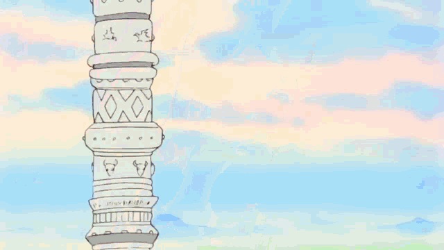 a cartoon character is doing a handstand in the air while flying through the air .