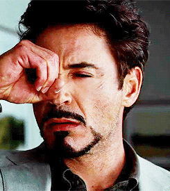 After Drinking Too Much GIF - Iron Man Robert Downey Jr Telescope GIFs