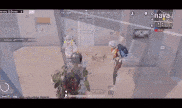 a screenshot of a video game with the name nava on the bottom left
