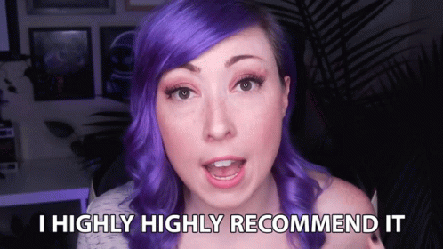 I Highly Highly Recommend It Ashni GIF - I Highly Highly Recommend It Ashni Ashnichrist GIFs