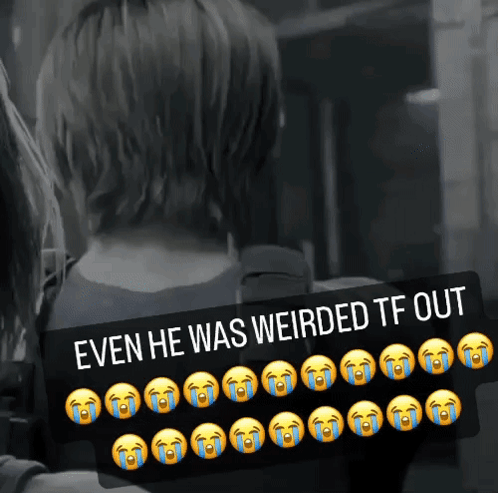 Leon Kennedy Weirded Tf Out GIF - Leon Kennedy Weirded Tf Out Resident Evil GIFs