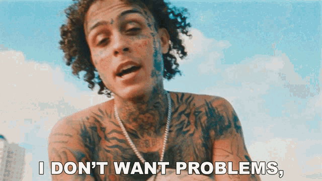 I Dont Want Problems I Just Want My Space Lil Skies GIF - I Dont Want Problems I Just Want My Space Lil Skies Take5song GIFs