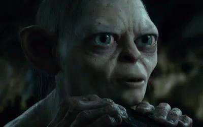 Confused GIF - Confused Thehobbit Gollum GIFs