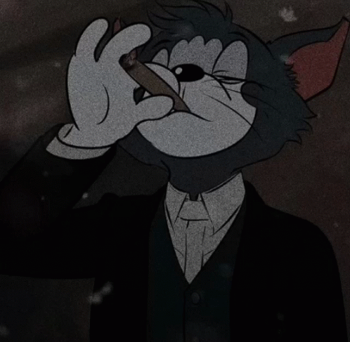 Tom From Tom And Jerry Smoking GIF - Tom From Tom And Jerry Smoking ...
