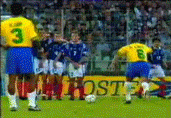 He Bent It Quite Like That Other Guy GIF - Soccer Brazil Penalty GIFs